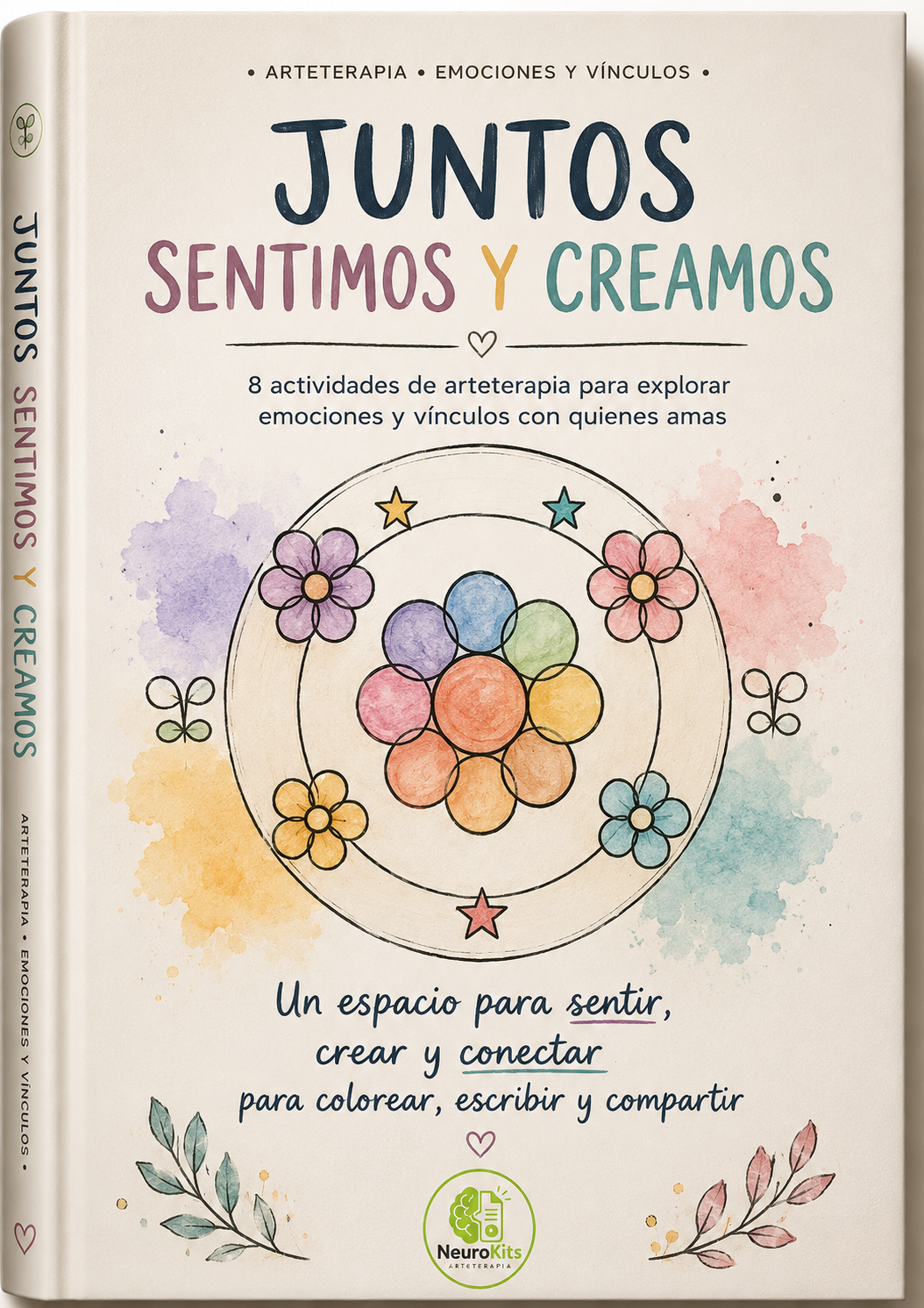 Portada del cuadernillo Juntos Sentimos y Creamos